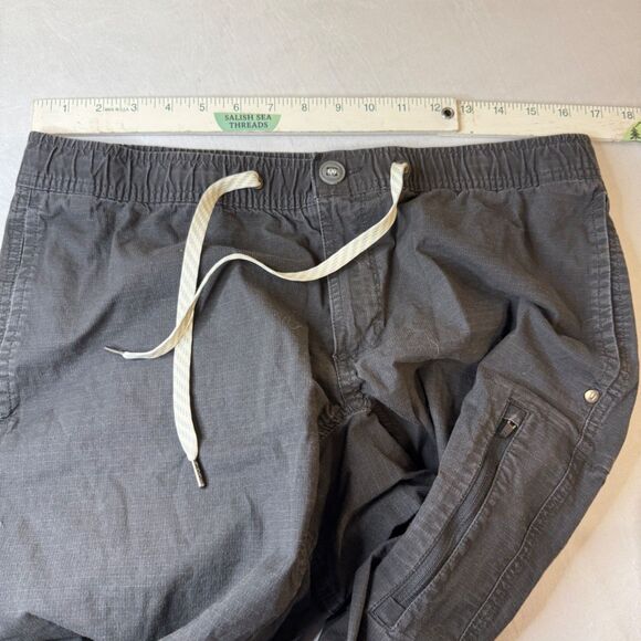 Vuori Men's XL Dark Gray Ripstop Pants Performance Outdoor Climbing Hiking - Picture 5 of 10